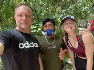 bobby lahiere and daughter with friend