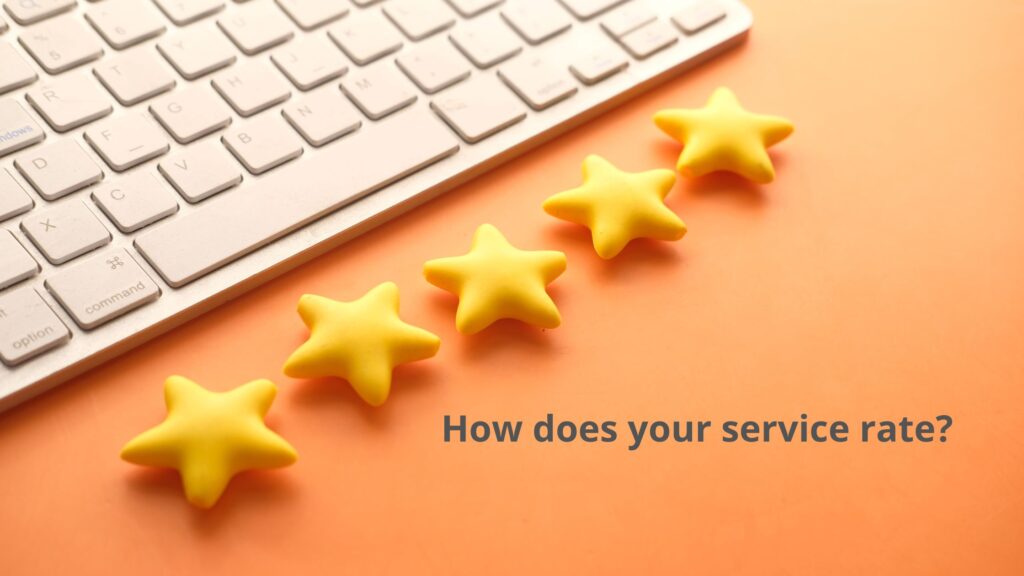 star rating client experience